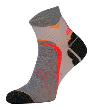 COMODO - Running Socks (3-5.5 / White Grey)