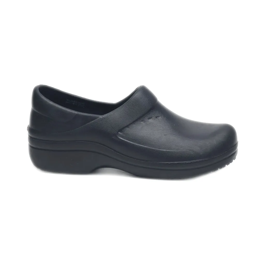 Crocs Slip Ons Rubber Black Colour For Women
