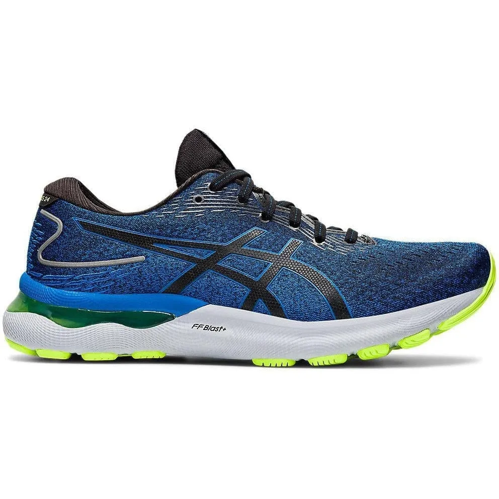 Men's Asics GEL-Nimbus 24, Black/Lake Drive, 9.5 D Medium