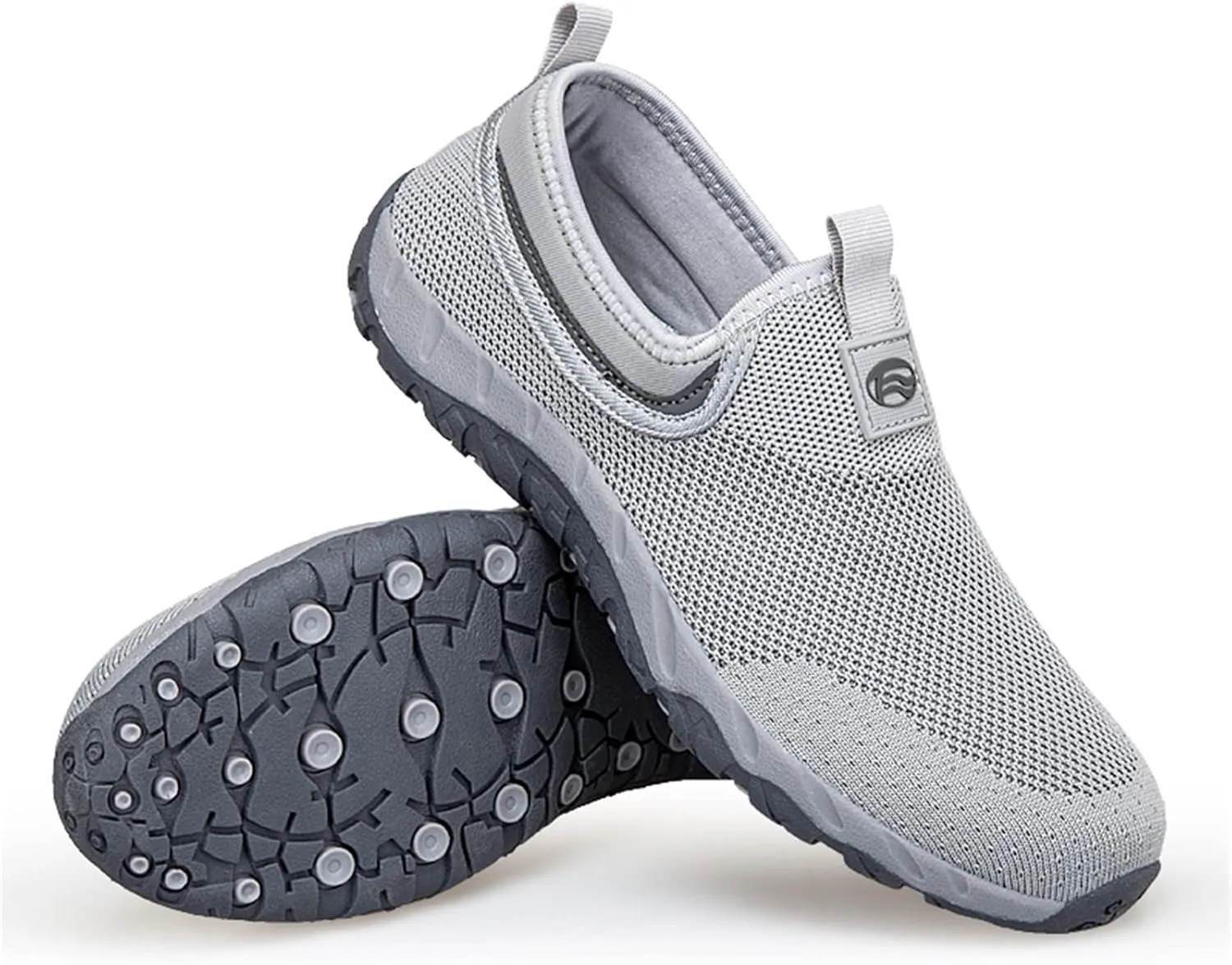 Mens Loafers & Slip-Ons Couples' Men's New Spring Flying Knit Slip On Casual Sports Shoes for Middle and Elderly