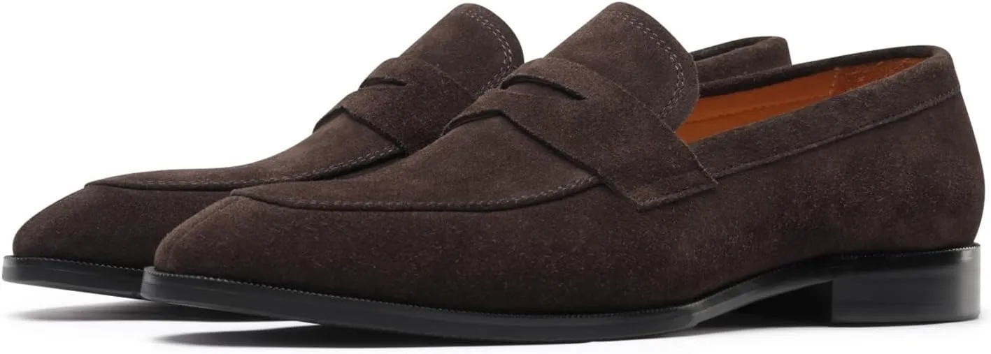 Men's Loafers & Slip-ons Leather Casual Penny Loafers for Men