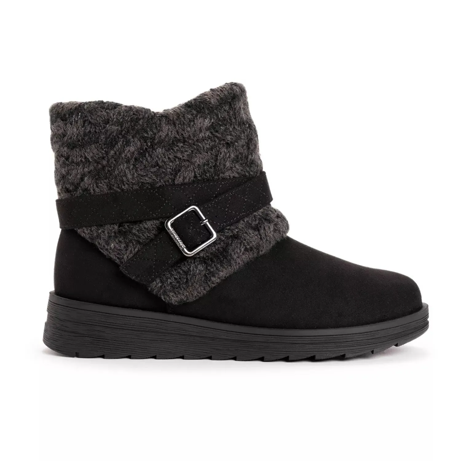 MUK LUKS Naomi Women's ankle slippers MUK LUKS, dark brown