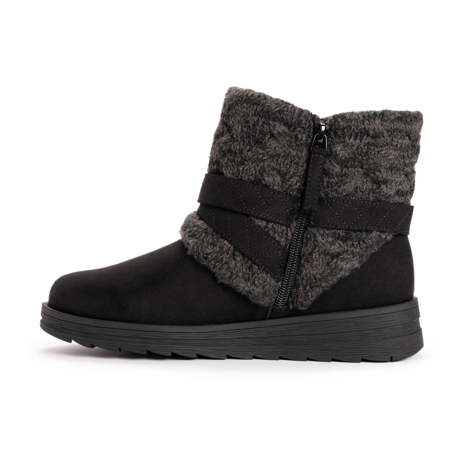 MUK LUKS Naomi Women's ankle slippers MUK LUKS, dark brown