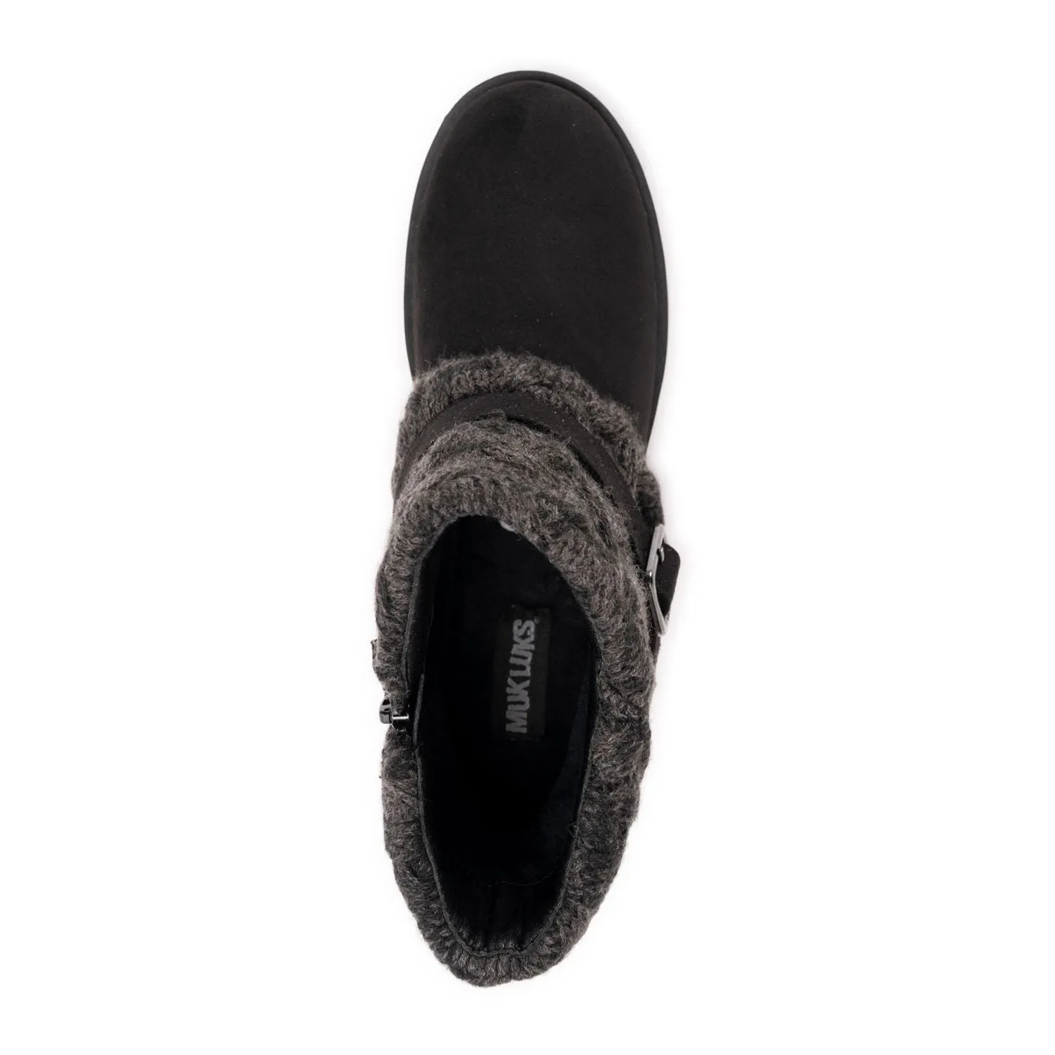 MUK LUKS Naomi Women's ankle slippers MUK LUKS, dark brown