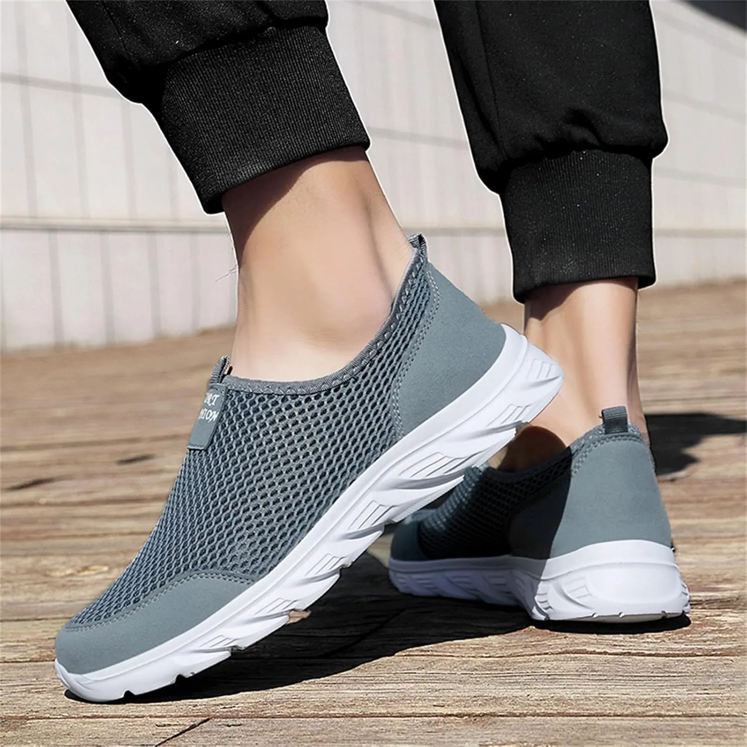 Women's Loafer Flat Platform Sneakers for Women Black Running Shoes for Women Slip on Non Slip Low Top Casual Mens Loafers Dress Shoes Dress Sneakers Men Wide Width