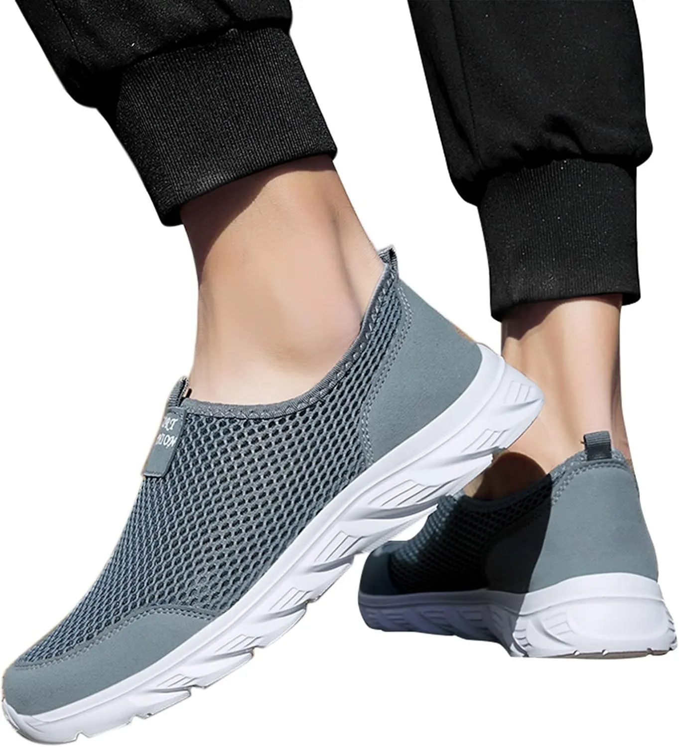 Women's Loafer Flat Platform Sneakers for Women Black Running Shoes for Women Slip on Non Slip Low Top Casual Mens Loafers Dress Shoes Dress Sneakers Men Wide Width