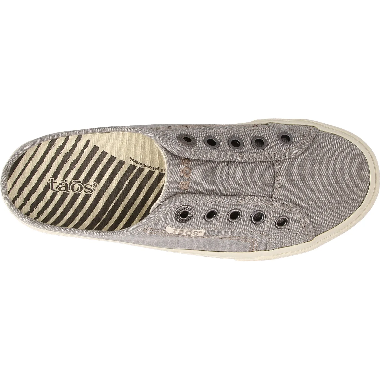 Women's Taos EZ Soul Grey Wash Canvas